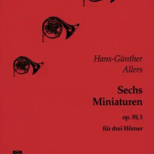 6 Miniaturen op. 59,3 Sofort Bestellen