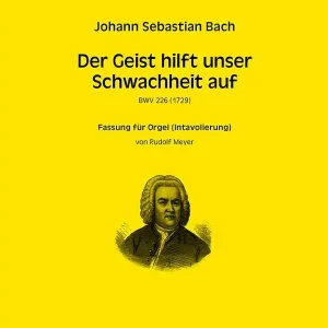 Direktkauf Der Geist hilft unser Schwachheit auf BWV226
