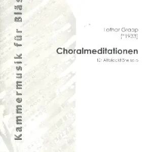 Choralmeditationen Direkt Vom Hersteller