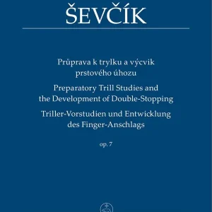 Triller-Vorstudien und Entwicklung des Finger-Anschlags op.7 Top-Preis