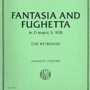 Neu Im Sortiment Fantasia and Fughetta in D Major BWV908