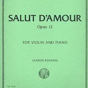 Salut d'amour op.12 Gratis Versand