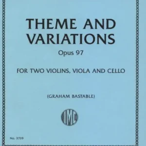 Theme and Variations op.97 Preiswert