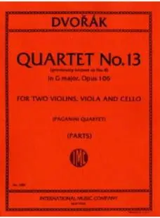 String Quartet G major op.106 Heißes Angebot
