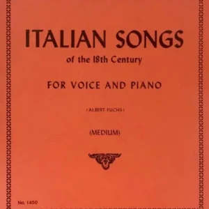 Direktkauf Italian Songs of 18th Century
