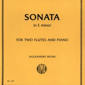 Sonata E Minor Heißes Angebot