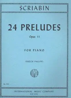 Nur Heute 24 Preludes op.11