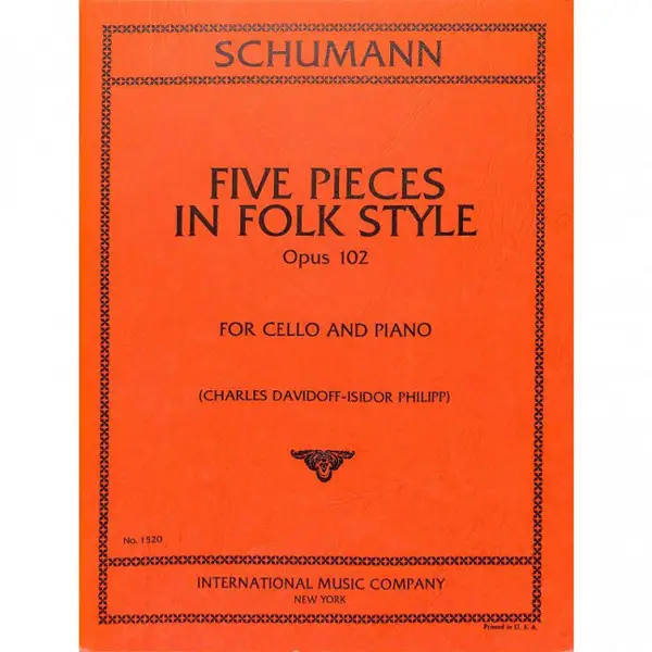 Angebot Five Pieces in Folk Style Op.102