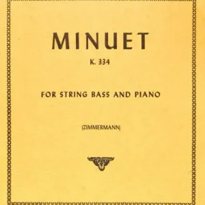 Kracherpreis Minuet KV334