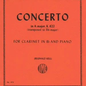 Concerto A major KV622 Heißes Angebot