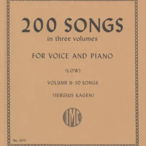 200 Songs in 3 vols. Vol.2: 50 Songs Billig