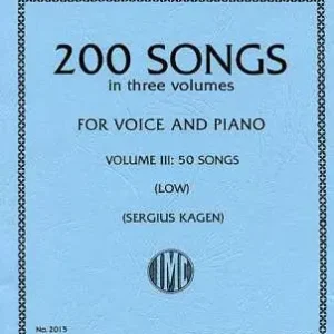200 Songs in 3 vols. vol.3: 50 Songs Sonderaktion