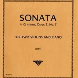 Günstig Sonata g minor op.2/7