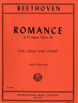 Solange Der Vorrat Reicht Romance no.1 G major op.40
