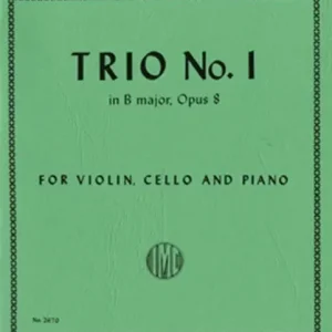 Trio no.1 B major op.8 Neuheit