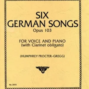 Spohr, 6 german songs op.103 Begrenztes Angebot
