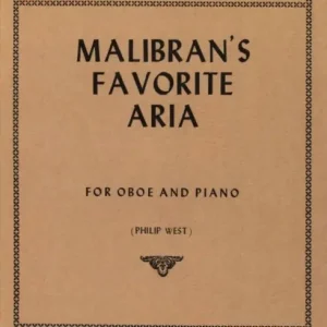 Malibran's Favorite Aria Preiswert