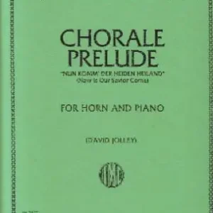 Begrenztes Angebot Choral Prelude 'Nun komm' der Heiden Heiland'
