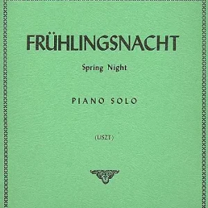 Frühlingsnacht op.39,12 Neu Im Sortiment