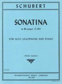 Sonatina B flat major Finale Aktion