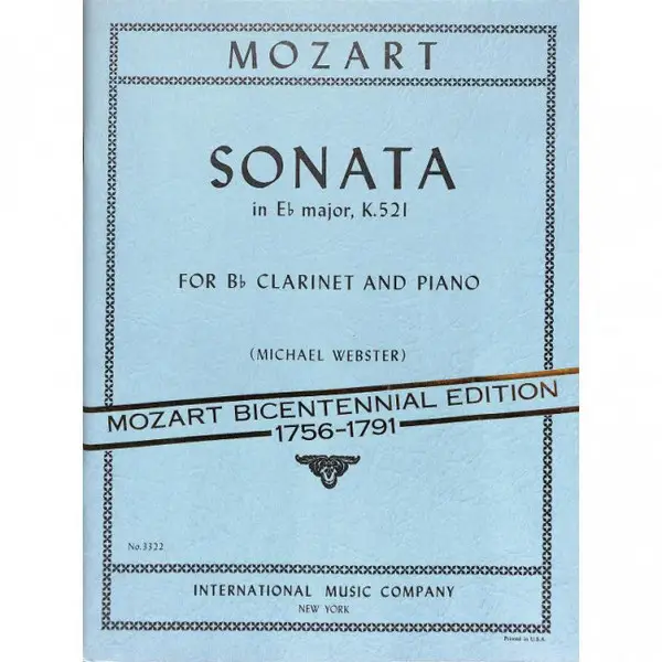 Sofort Bestellen Sonata Eb major