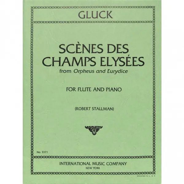 Aktuell Gluck, Christoph Willibald (Ritter von) Scenes of Champs-Elysees