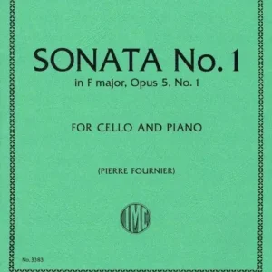 Sonata No.1 Fmaj Op5/1 Sichere Zahlung