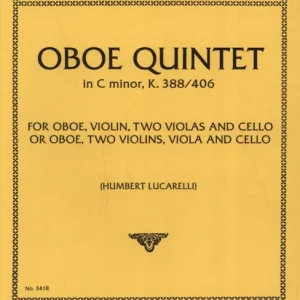 Sale Quintet c minor KV 388 (406)