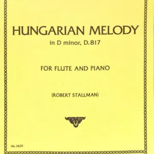 Hungarian Melody in d Minor D817 Jetzt Bestellen