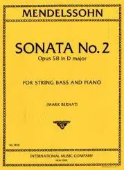 Mendelssohn Bartholdy, Felix - Sonata No.2 D major op.58 Neue Ware