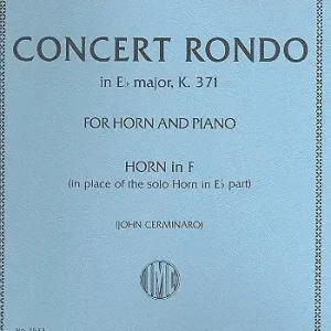 Gratis Versand Concert Rondo Es-Dur KV371