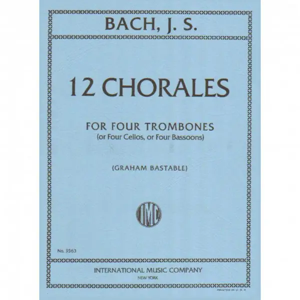 J.S.Bach, 12 Chorales Geprüft