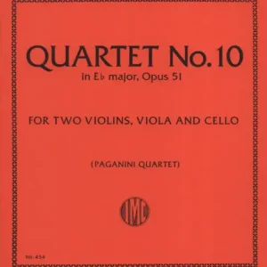 String Quartet no.10 op.51 Preisknaller