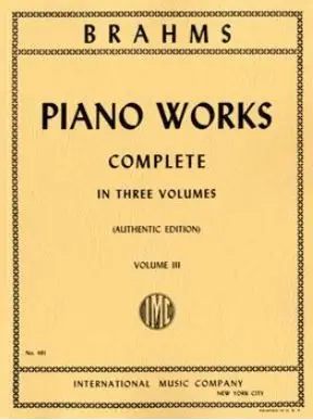 Complete Piano Works III Beliebt