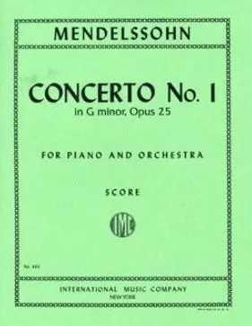 Direktkauf Mendelssohn Bartholdy, Felix - Piano Concerto no.1 Gmin