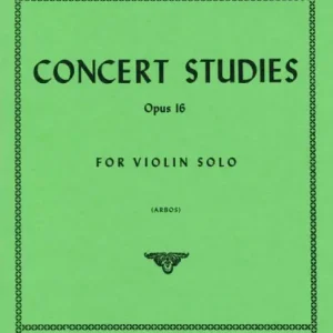 Vieuxtemps, Six concert studies op.16 Schneller Versand