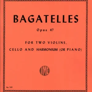Angebot Bagatelles op.47