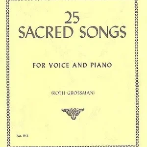 Jetzt Bestellen 25 sacred Songs
