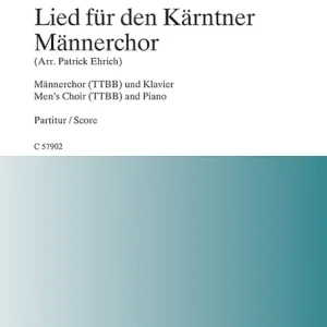 Rabatt C57902 Lied für den Kärtner Männerchor