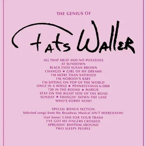 Mega-Angebot The Genius of Fats Waller: piano solos