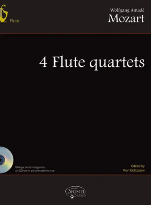 Solange Der Vorrat Reicht 4 quartets (+CD-Rom) for flute and