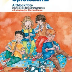 Spiel und Spaß mit der Blockflöte Band 2 - Spielbuch Kostenloser Rückversand