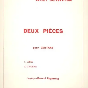 2 Pièces pour guitare Saisonangebot