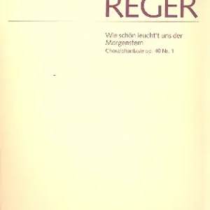 Wie schön leucht't uns der Morgenstern op.40,1 Meistverkauft