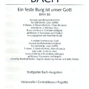 Ein feste Burg ist unser Gott BWV80 Highlight