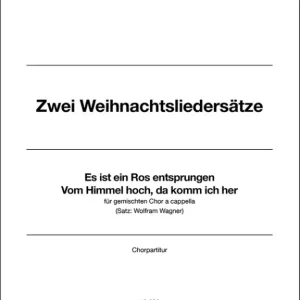 Online Kaufen 2 Weihnachtsliedersätze für gem Chor