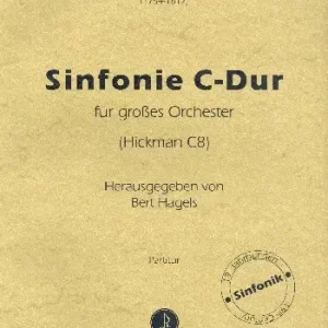 Sinfonie C-Dur (Hickman C8) Saisonangebot