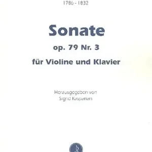 Sonate op.79,3 Kostenloser Rückversand