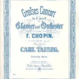 Konzert e-Moll op.11 für Klavier Wochenendangebot