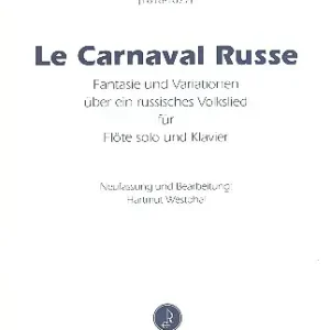 Le carnaval russe für Flöte und Orchester Direktkauf